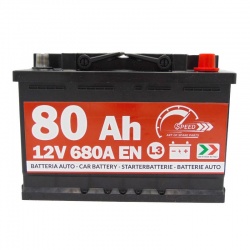 Batteria auto SPEED 80Ah...