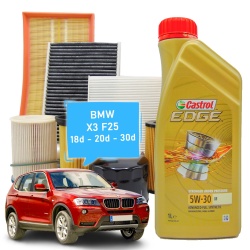 kit tagliando olio 5w30 BMW...